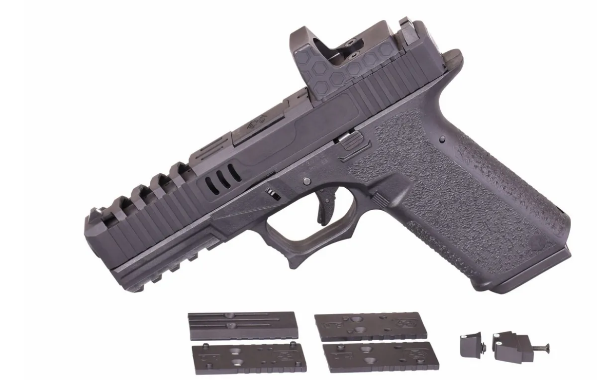AW Custom VX7 Mod. 2 Precut Black GBB 6mm + Dummy Red Dot